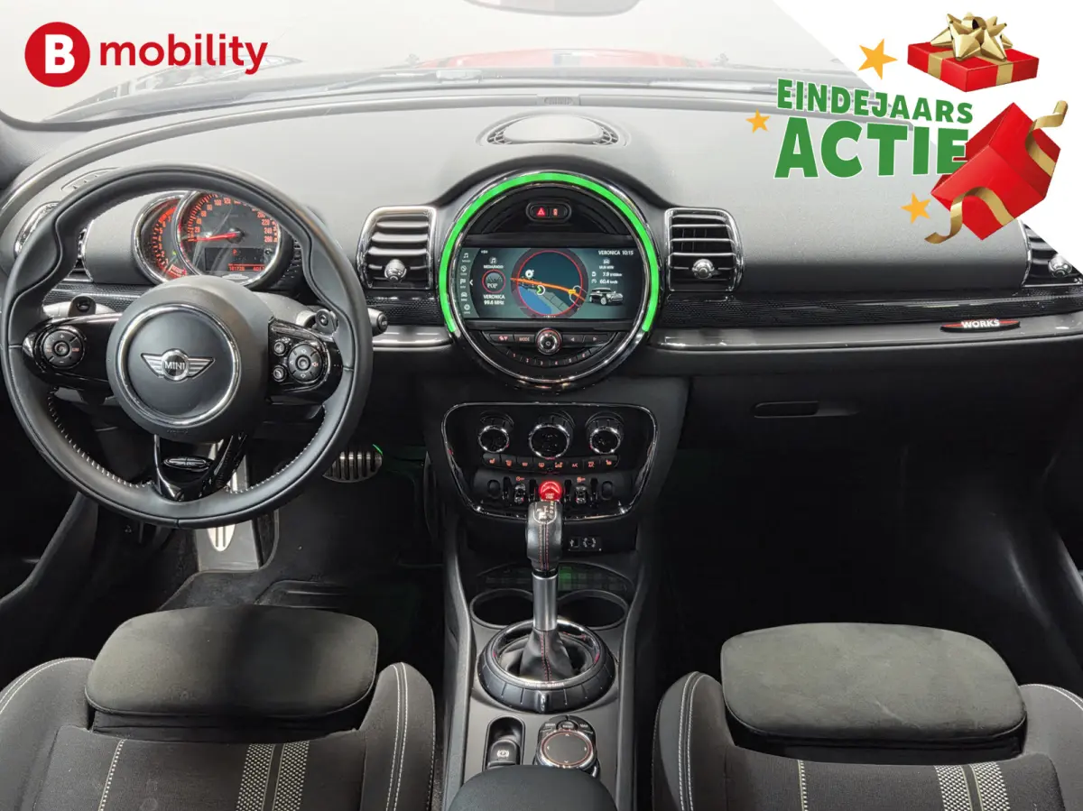 2.0 John Cooper Works 232PK Automaat ALL4 Chili | LED | Navigatie | PDC | Cruise Control | Sportstoelen