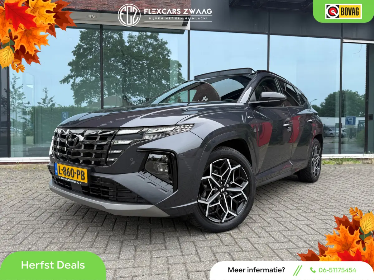 1.6 T-GDI PHEV N Line Sky 4WD - Pano/Schuifdak - Navi - ORG.NL