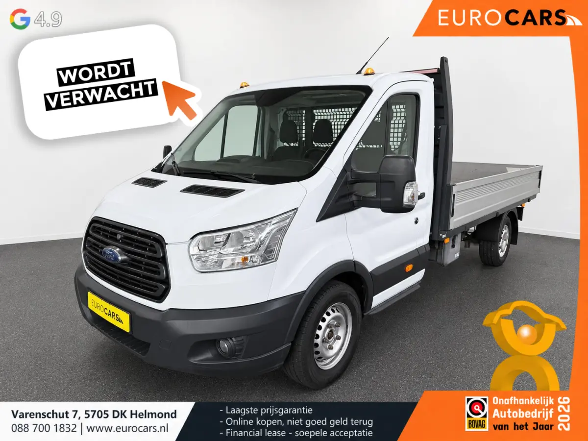 350 2.0 TDCI L3H1 Trend Open Laadbak Airco Cruise Control Trekhaak 3-zits