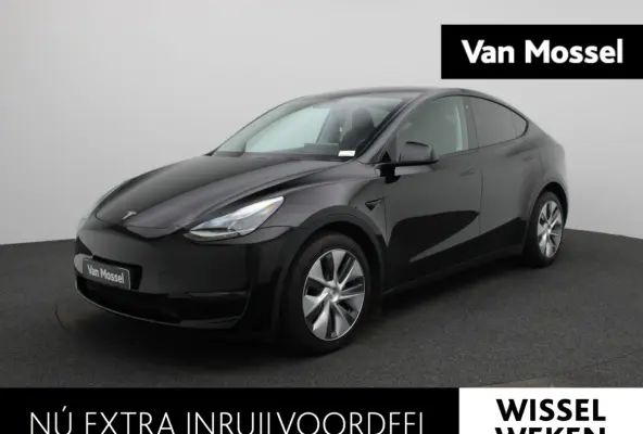 Long Range AWD 75 kWh | PANODAK | AFNEEMBARE TREKHAAK | STOEL-STUURWIELVERWARMING | LEER | CAMERA