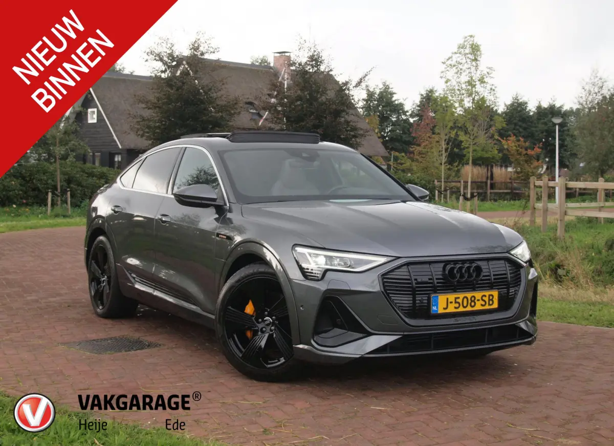 55 quattro S edition 95 kWh | SOH 92% | S-Line Stoelen | Panoramadak | Bang & Olufsen | Camera | Ambienteverlichting |