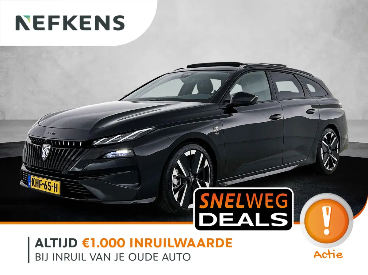1.2 Hybrid 145 e-DCS6 GT | Panoramisch Schuif/Kantel Dak |  HiFi Focal® | Adaptieve Cruise Control | Navigatie | Keyless Entry/Start |