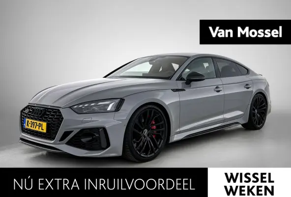2.9 TFSI RS 5 quattro | RS DYNAMIC | CARBON | KERAMISCH | HEAD-UP | BANG & OLUFSEN | LEDER | ACHTERUITRIJCAMERA | STOELVERWARMING | MEMORY |