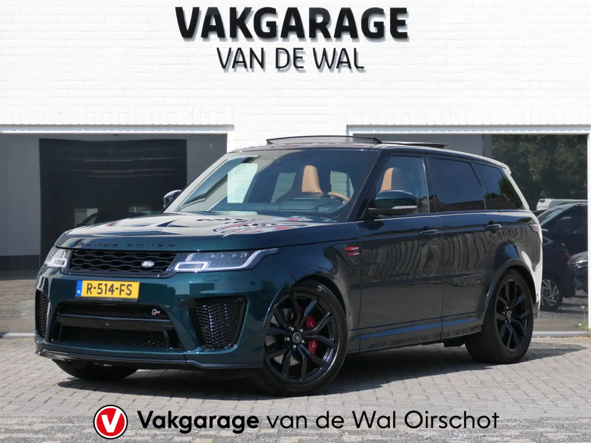 5.0 V8 SC SVR | SV Bespoke Paint | Alcantara hemel | Meridian | 360°-camera | Panoramadak | Head-up display | Alarmklasse 5 | ACC | Dodehoek ​detectie | Luxe lederen sportstoelen | Trekha
