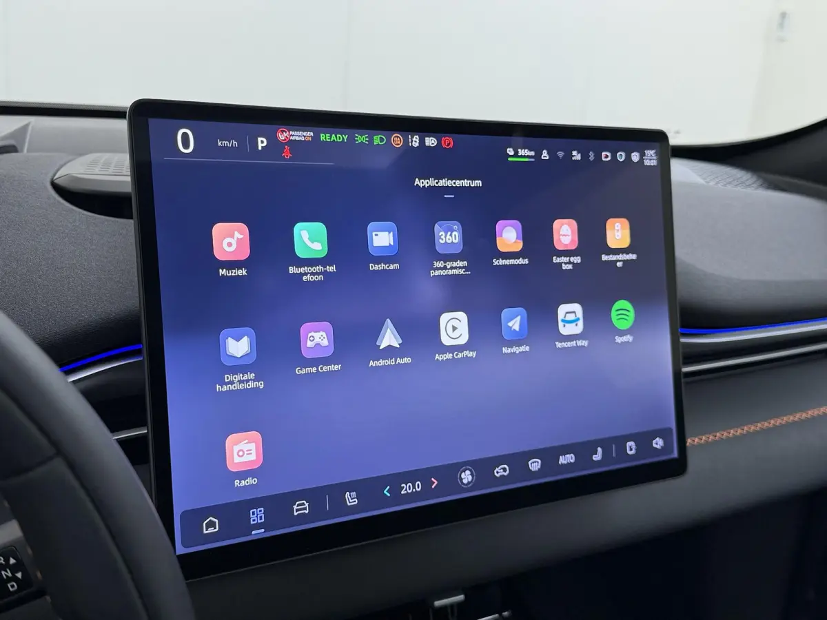 EV LHD MAX 200KW | 68.8 kwh | NIEUWE AUTO | PANORAMADAK | 20" LMV | 360° CAMERA | HEAD-UP DISPLAY | LEDEREN BEKLEDING | STOELVERWARMING | FULL OPTIONS | FABRIEKSGARANTIE T/M 2033 |