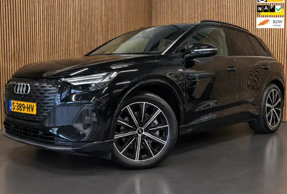 40 S-Line Competition 77 kWh|93%SOH|BLACK|ACC|APPLE CARPLAY|CAMERA|STOELVERWARMING|NAP|NL AUTO|INCL.BTW|1e EIG.|