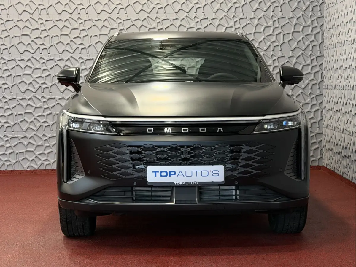 OMODA 9 PREMIUM AWD | 145 KM ELEKTRISCH | 538 PK | MAT ZWART 4WD 4X4