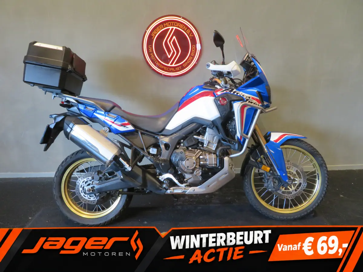 CRF 1000 AFRICA TWIN DCT KM-VRETER!