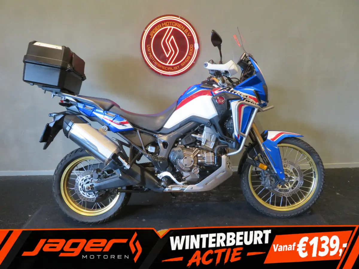 CRF 1000 AFRICA TWIN DCT KM-VRETER!