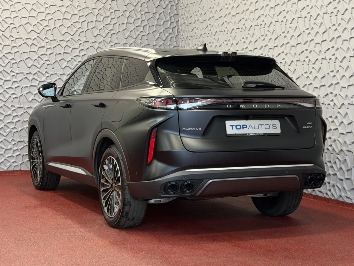 1.5T-GDi SHS-P 145 KM ELEKTRISCH | 538 PK | MAT ZWART NIEUWE OMODA 9 PREMIUM AWD 4WD 4X4