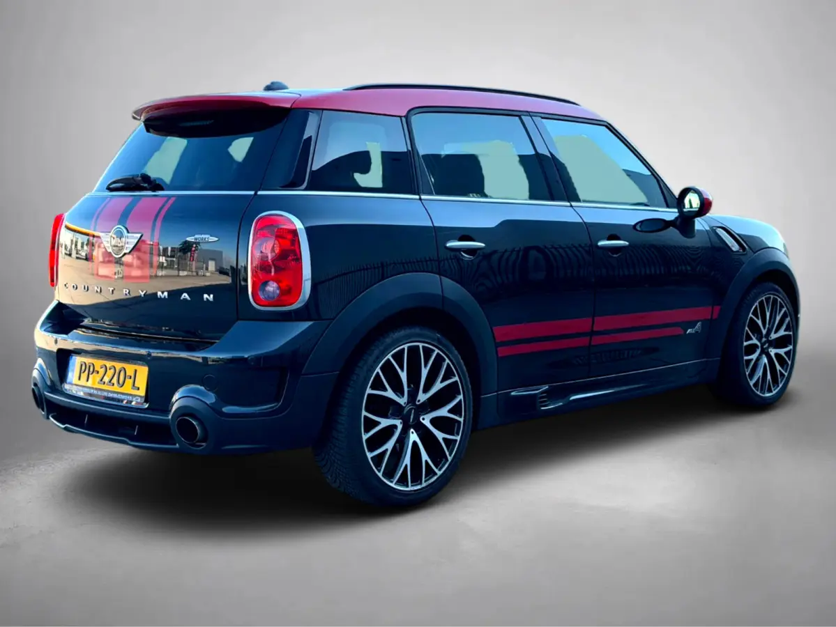 1.6 John Cooper Works ALL4 LAGE KM!! | 218PK | PANO | HARMAN/KARDON | LEER | PERF ONDERHOUD | CRUISE | CLIMATE |