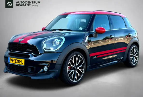 1.6 John Cooper Works ALL4 LAGE KM!! | 218PK | PANO | HARMAN/KARDON | LEER | PERF ONDERHOUD | CRUISE | CLIMATE |