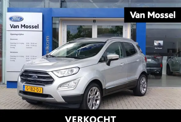 1.0 EcoBoost Titanium | Stoel/stuur voorruitverwarming | Camera | Dodehoekdetectie | B&O Audio | PDC V+A | Navigatie | Metallic lak