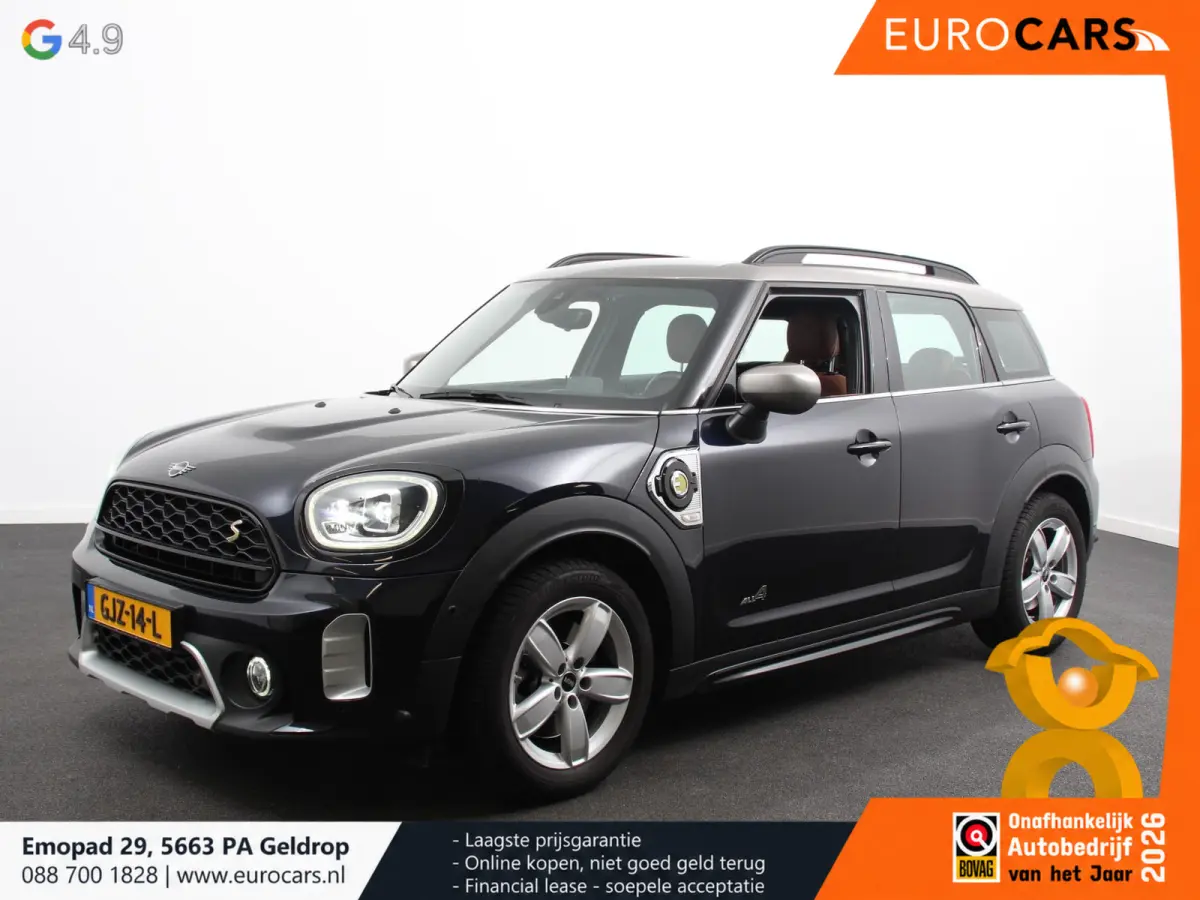 1.5 Cooper PHEV ALL4 Chili Automaat Climate control Adaptieve cruise control HUD Lichtmetalen velgen Navigatie Parkeersensoren Camera Stoelverwarming