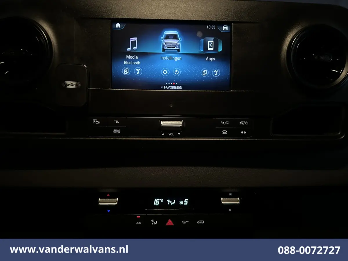 214 CDI 143pk L2H2 Euro6 Airco | Camera | Apple Carplay | Chauffeursstoel Android Auto, Bijrijdersbank