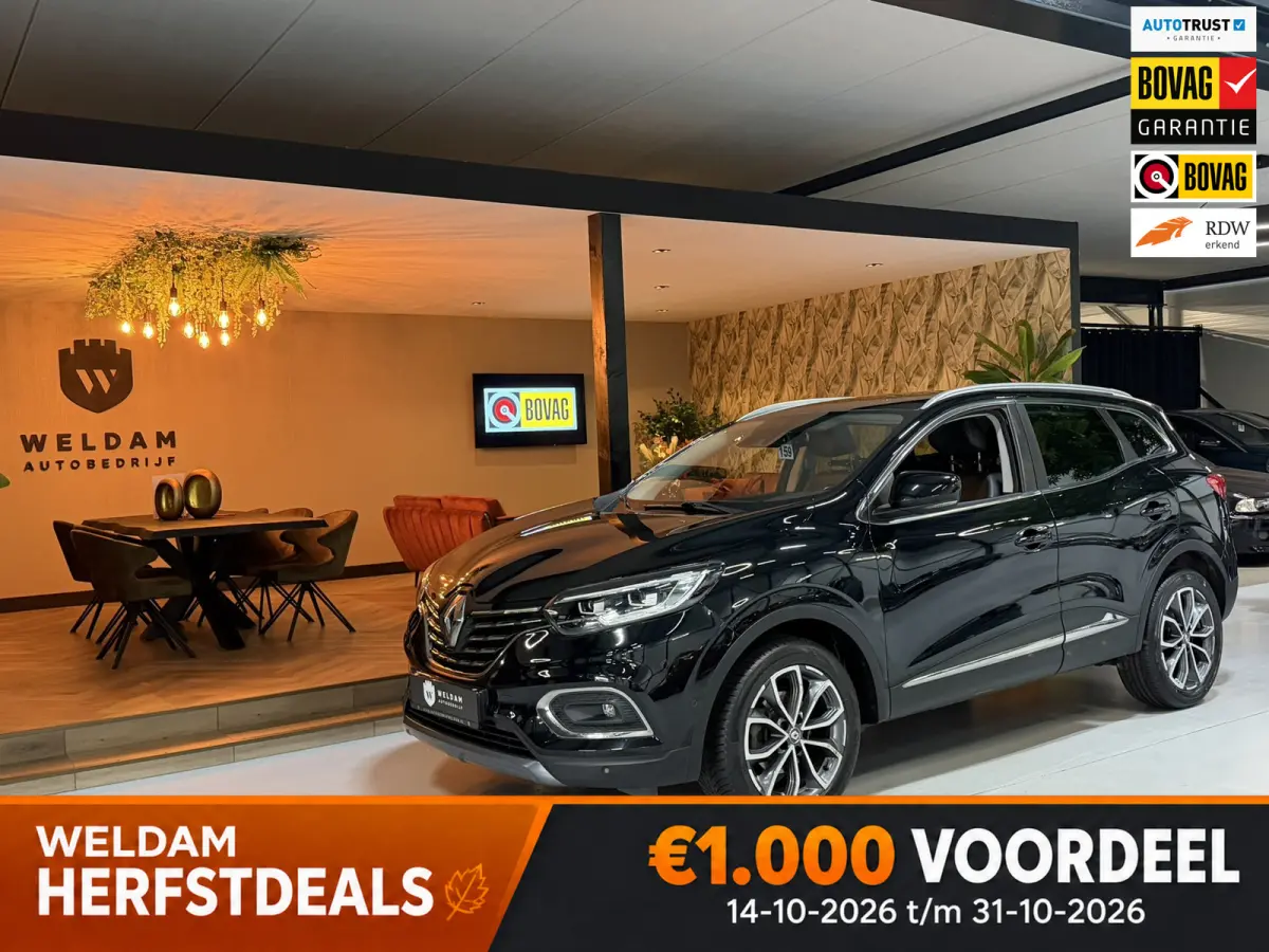 1.3 TCe Intens Garantie|1e Eig|Dealer Onderhouden|Pano|Leder|LED|Camera|Keyless|Park Assist|Black Optic|Rijklaar