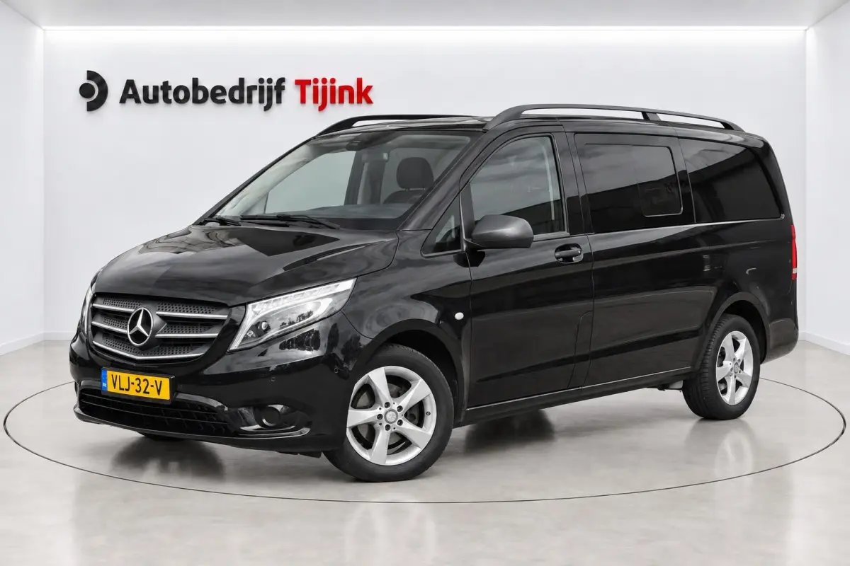 116 CDI Lang DC Comfort Automaat | LED | Standkachel | Camera | Stoelverwarming | Leder | Trekhaak | Keyless | Blind Spot | Lane assist |