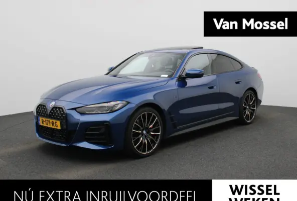 430i High Executive AUTOMAAT | SCHUIFKANTEL DAK | M PERFORMANCE PACK | M PAKKET | CAMERA | APPLE CARPLAY | NAVIGATIE | CARBON PAKKET | VIRTUEEL | PDC | STOELVERWARMING | LEDER | SPORSTOELEN 