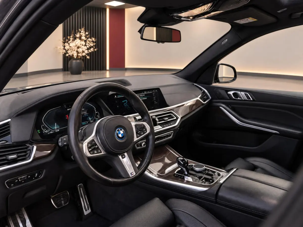 XDrive45e High Executive M-Sport | SOH 100% | Skylounge | Active Steering | Ventilatie | BTW