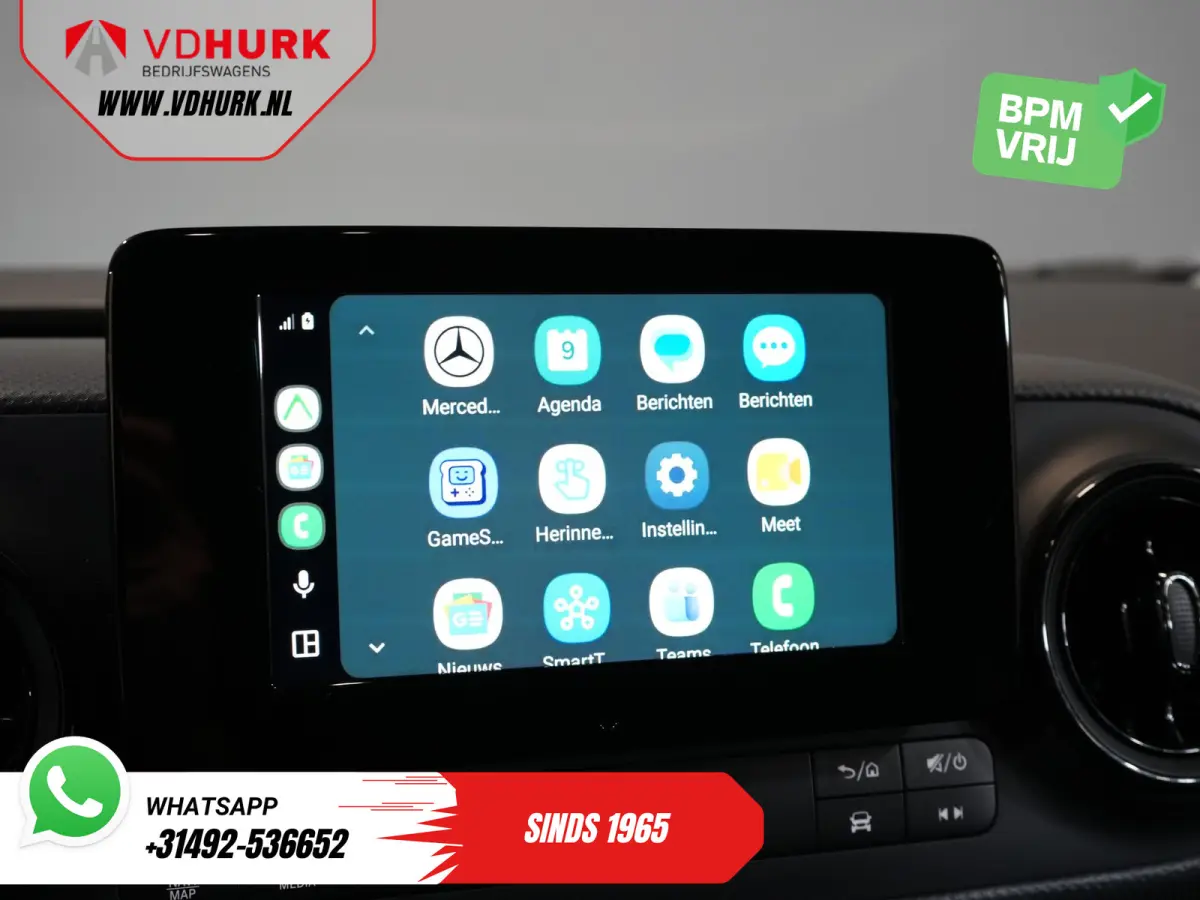 112 CDI Aut. LED/ Stoelverw./ CarPlay/ Navi/ Camera/ Climate/ LMV/ Trekhaak