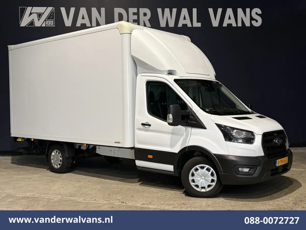 2.0 TDCI 155pk Bakwagen 225cm Hoog Laadklep Euro6 Airco | 1050kg laadvermogen | Camera | Cruisecontrol | Verwarmde voorruit Bijrijdersbank