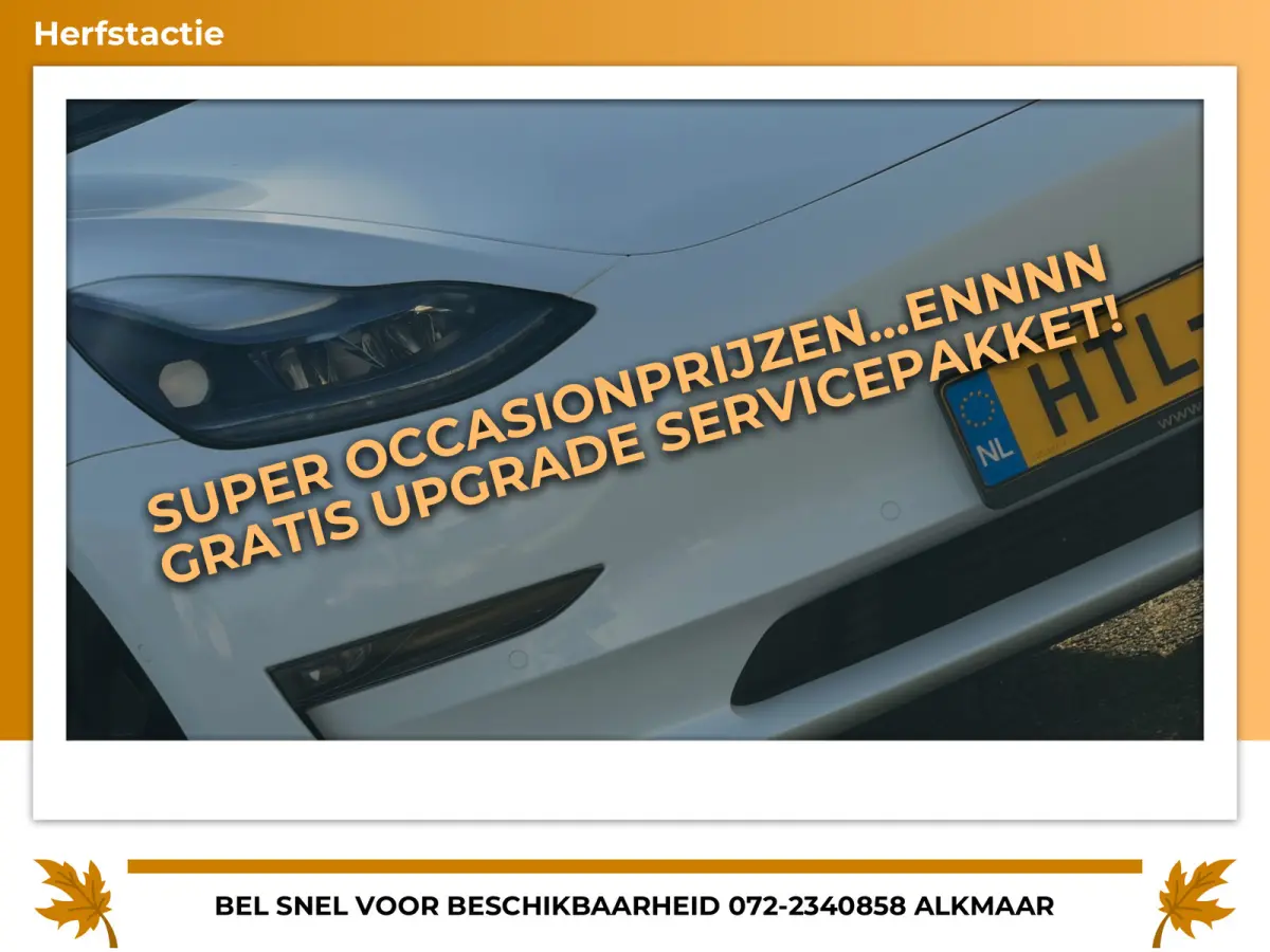 Long Range AWD 75 kWh - Pearl White - Panorama/Leder/Trekhaak - SoH 93%