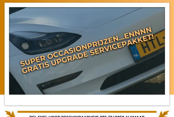 Long Range AWD 75 kWh - Pearl White - Panorama/Leder/Trekhaak - SoH 93%