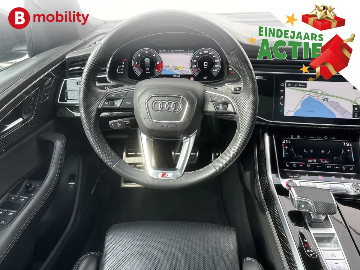 SQ8 4.0 TDI V8 quattro Trekhaak 3500kg ABT 23'' Bang&Olufsen Panoramadak | Soft Close | Stoelventilatie/Verwarming | Head-Up | Adaptive Cruise Control