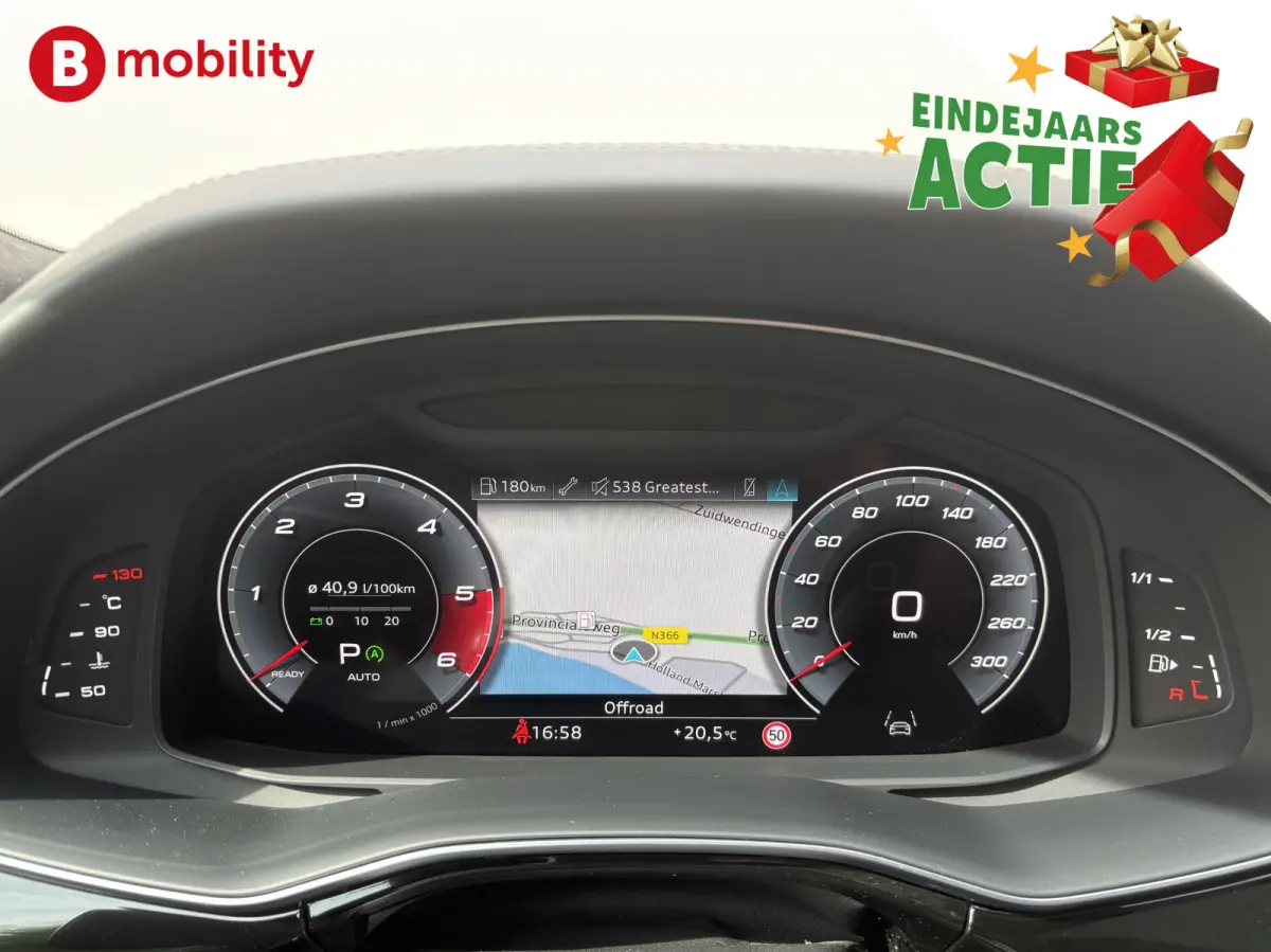 SQ8 4.0 TDI V8 quattro Trekhaak 3500kg ABT 23'' Bang&Olufsen Panoramadak | Soft Close | Stoelventilatie/Verwarming | Head-Up | Adaptive Cruise Control