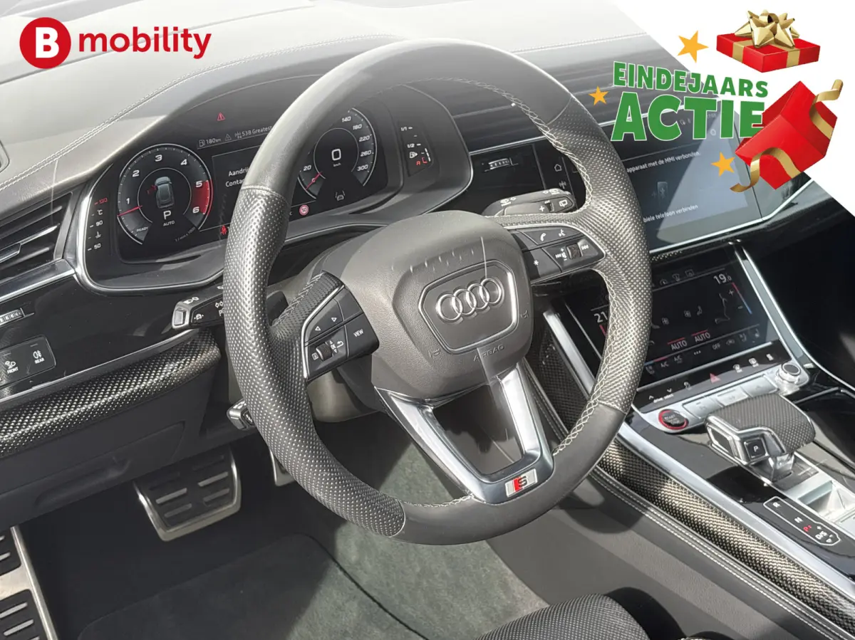 SQ8 4.0 TDI V8 quattro Trekhaak 3500kg ABT 23'' Bang&Olufsen Panoramadak | Soft Close | Stoelventilatie/Verwarming | Head-Up | Adaptive Cruise Control
