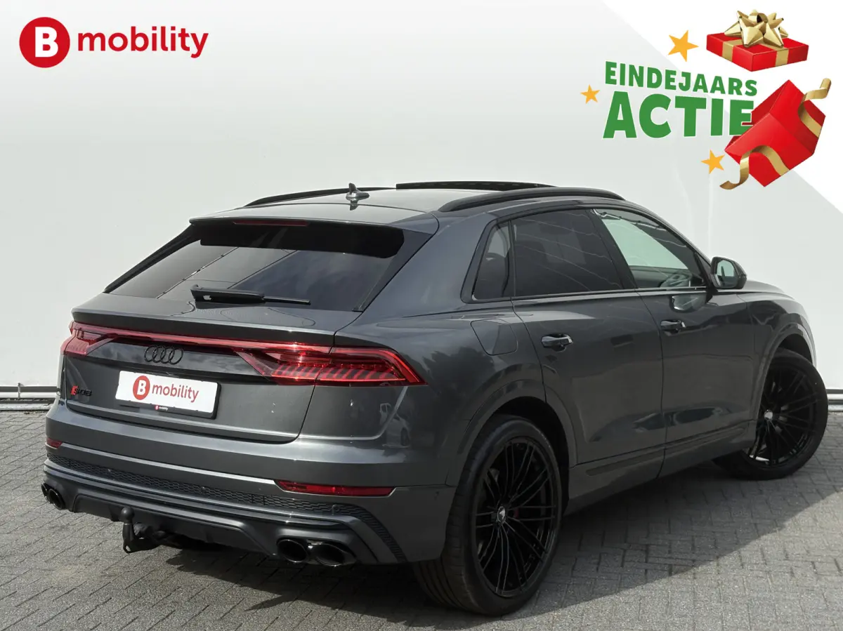 SQ8 4.0 TDI V8 quattro Trekhaak 3500kg ABT 23'' Bang&Olufsen Panoramadak | Soft Close | Stoelventilatie/Verwarming | Head-Up | Adaptive Cruise Control