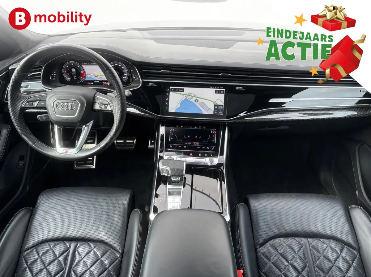 SQ8 4.0 TDI V8 quattro Trekhaak 3500kg ABT 23'' Bang&Olufsen Panoramadak | Soft Close | Stoelventilatie/Verwarming | Head-Up | Adaptive Cruise Control