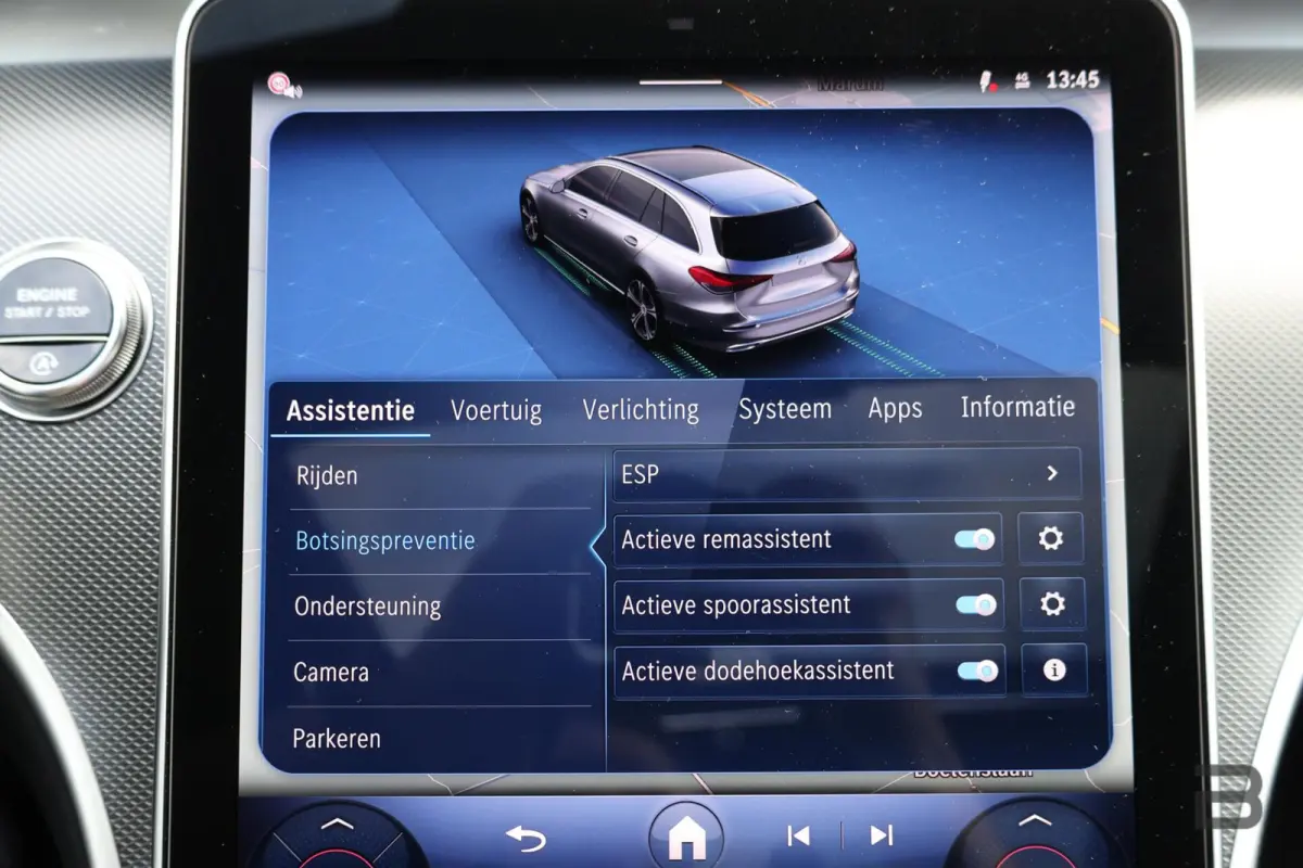 220 d AMG Line / Panoramadak / Memory Stoelen / Burmester Surround / Night Pakket / Trekhaak Wegklapbaar