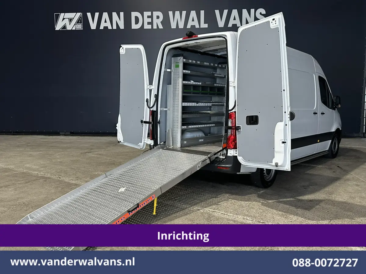 311 CDI L2H2 Inrichting Oprijplaat Euro6 Airco | Omvormer | Camera | Apple Carplay | Compressor Android Auto, Sidebars