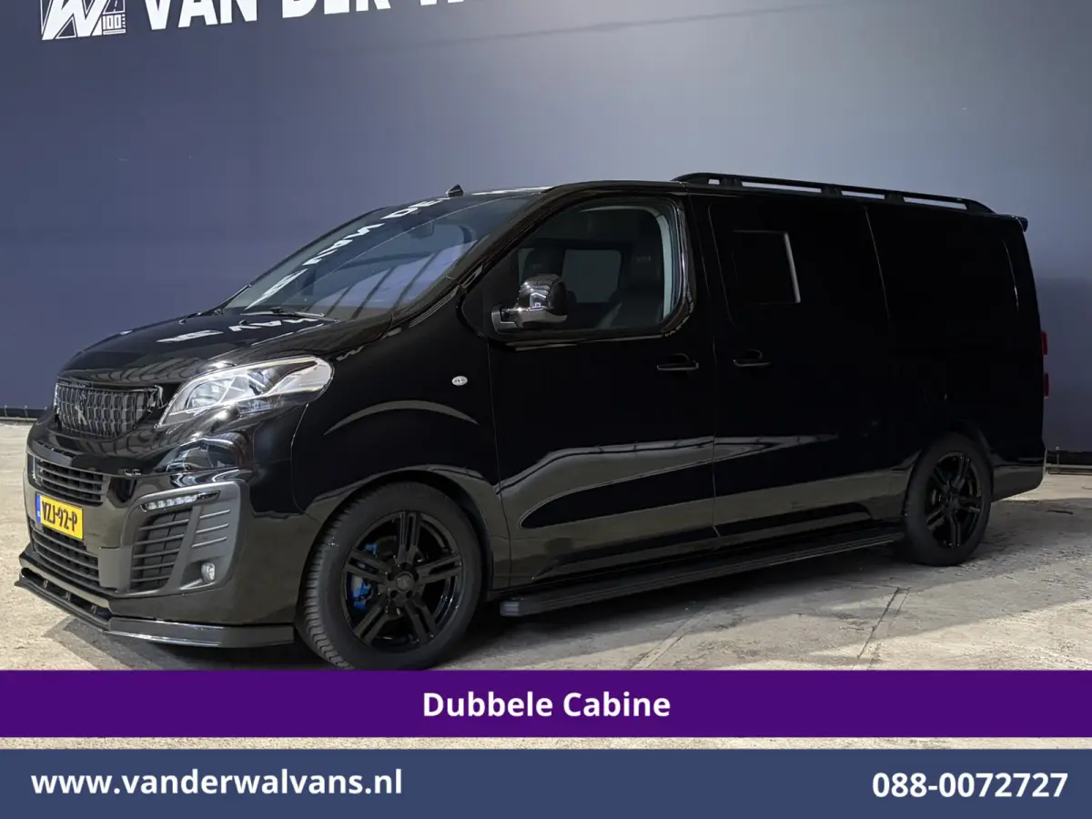 2.0 BlueHDI 177pk Automaat L3H1 Dubbele Cabine SPORT Euro6 Airco | 5-Zits | Camera | Navigatie | Apple Carplay | Xenon | 2x Zijdeur Cruisecontrol, Android Auto, LM Velgen, Dakrails, Sidebars