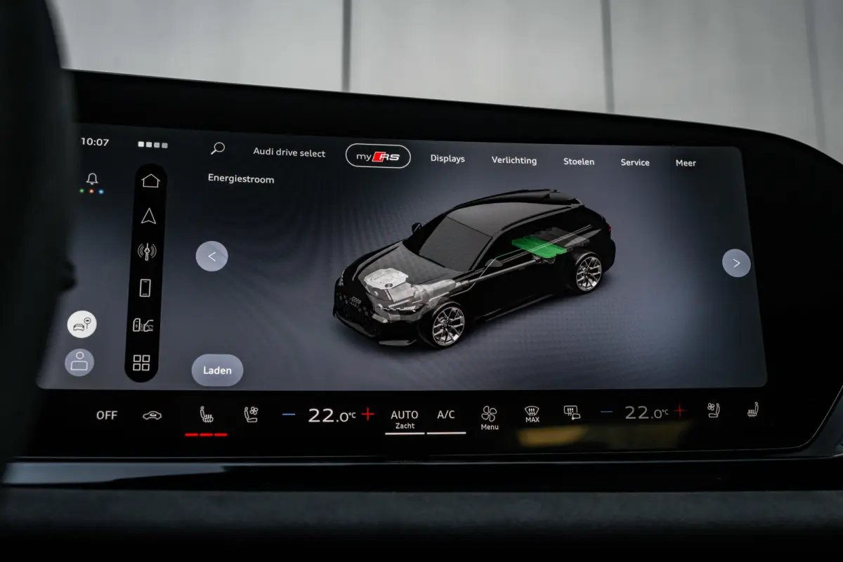 RS 5 Avant e-hybrid 470 kW / 639 PK | Keramische Remmen | Carbon In&Exterieur | Panorama dak | Stoelventilatie & Massage