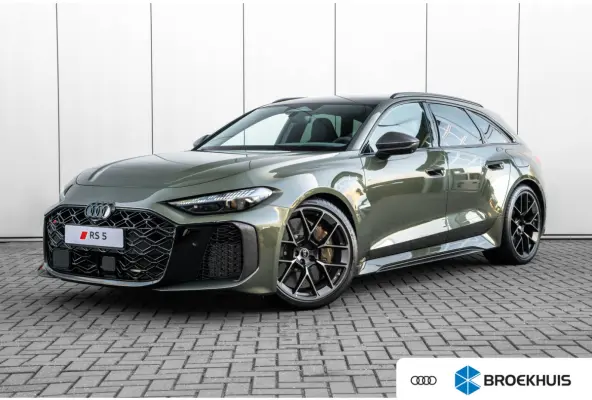 RS 5 Avant e-hybrid 470 kW / 639 PK | Keramische Remmen | Carbon In&Exterieur | Panorama dak | Stoelventilatie & Massage