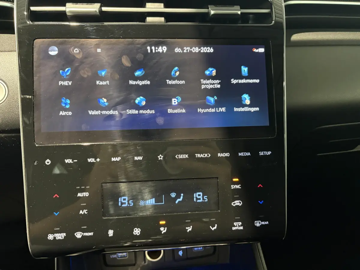 1.6 T-GDI PHEV Comfort 4WD | Achteruitrijcamera | Navigatie | Apple CarPlay | 19" LMV