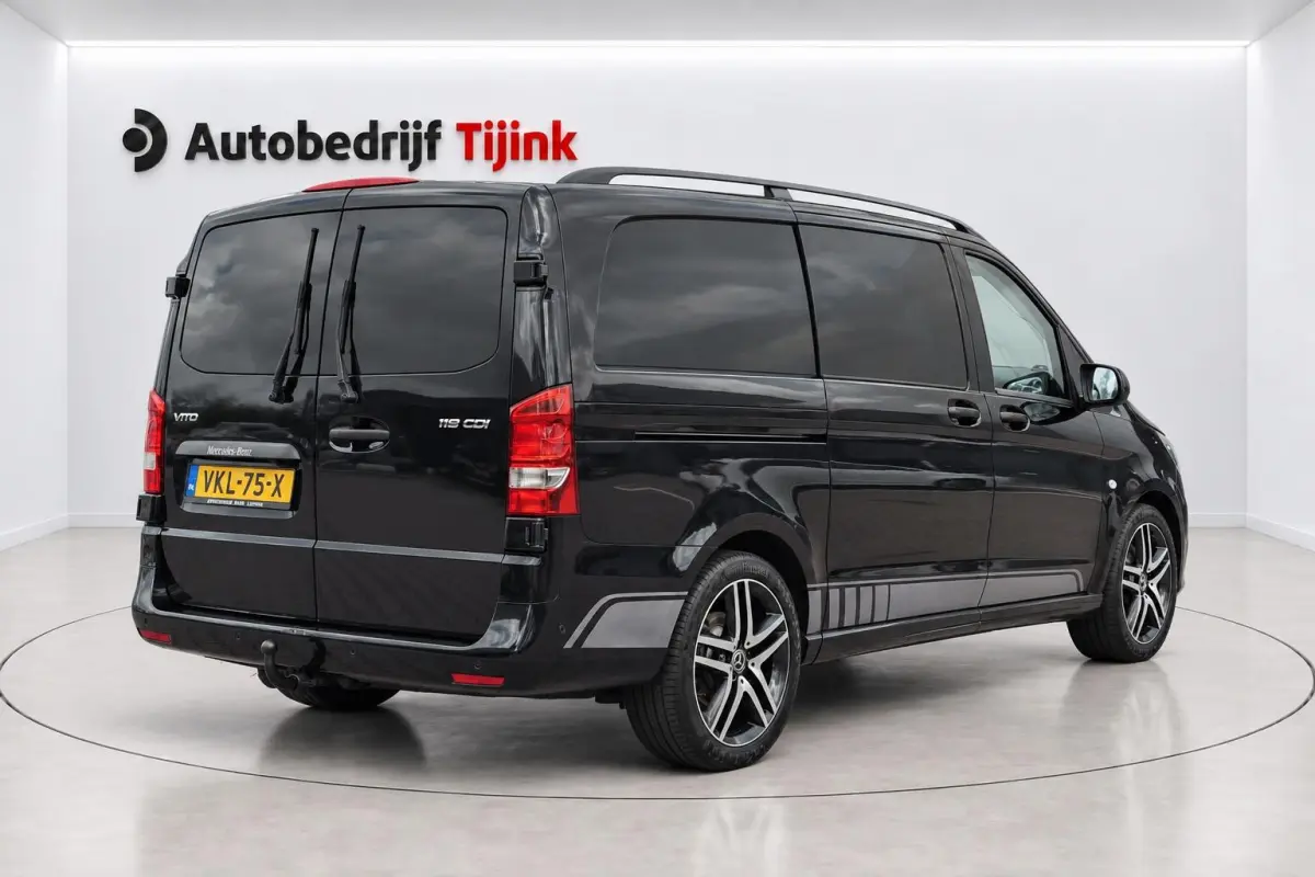 119 CDI Lang DC Sport | Automaat | LED | 2x schuifdeur | Trekhaak | Leder | Stoelverwarming | Navi | ACC | Achterdeuren |