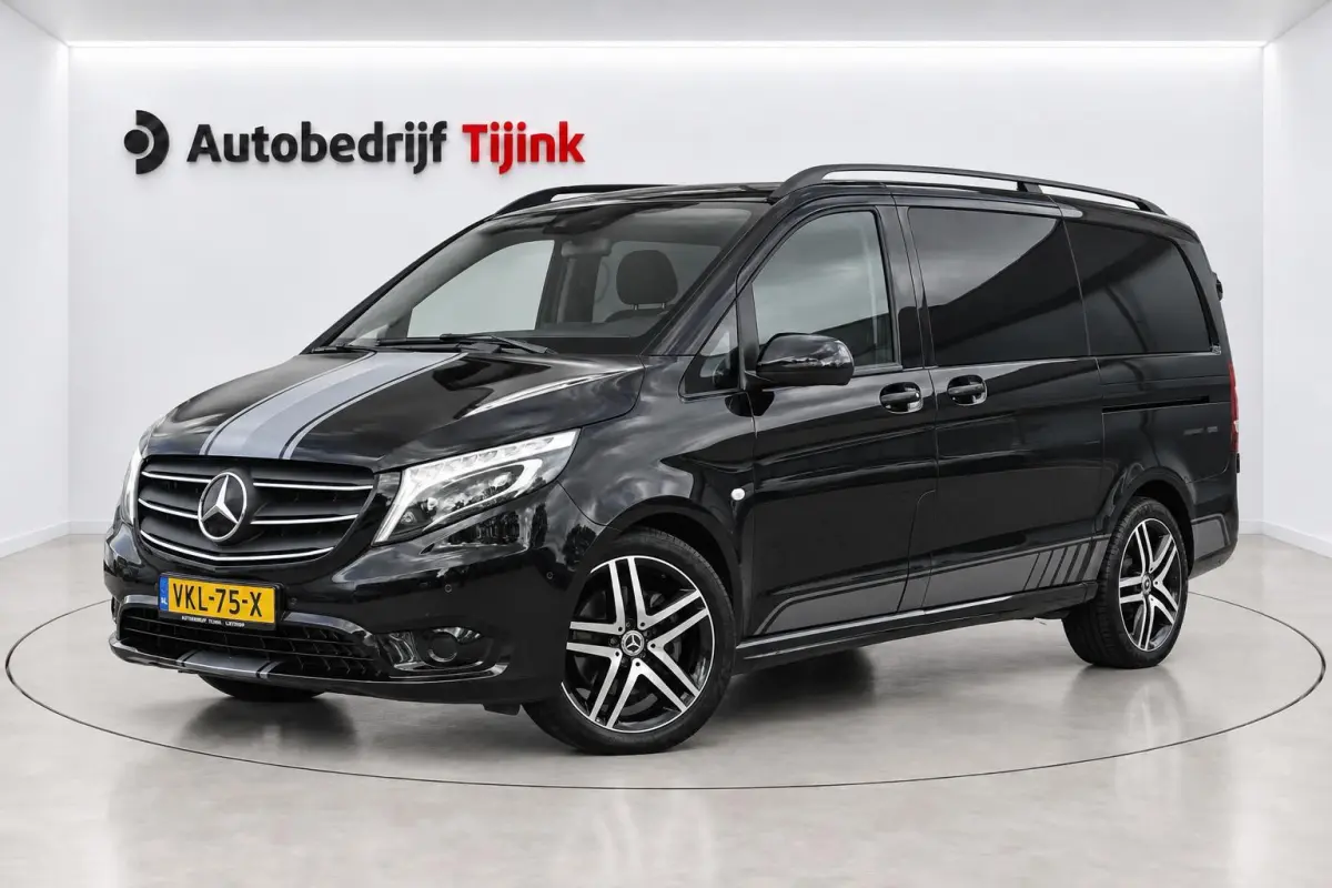 119 CDI Lang DC Sport | Automaat | LED | 2x schuifdeur | Trekhaak | Leder | Stoelverwarming | Navi | ACC | Achterdeuren |