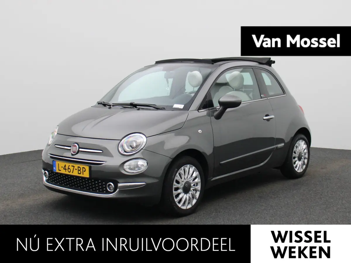 1.0 Hybrid Star | Cabrio | Parkeer sensoren | Navigatie | Half leder | LMV | Cruise control | Airco | Lage km stand