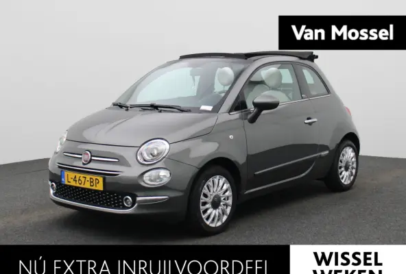 1.0 Hybrid Star | Cabrio | Parkeer sensoren | Navigatie | Half leder | LMV | Cruise control | Airco | Lage km stand