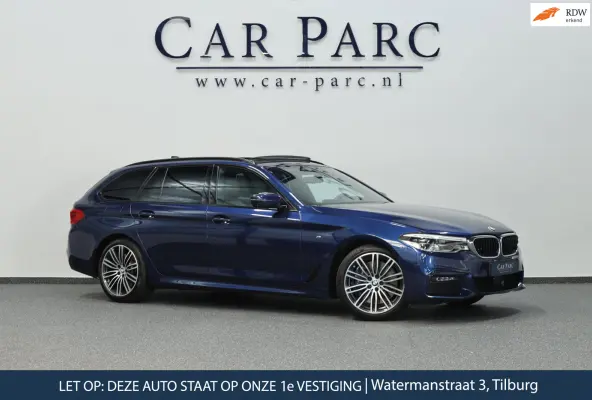 540i xDrive M-Sport LED/VIRTUAL/SFEER/PANO/LEER+S.VERWARMING+MEMORY/19" LMV/360/ACC/ECC/12 MND GARANTIE!