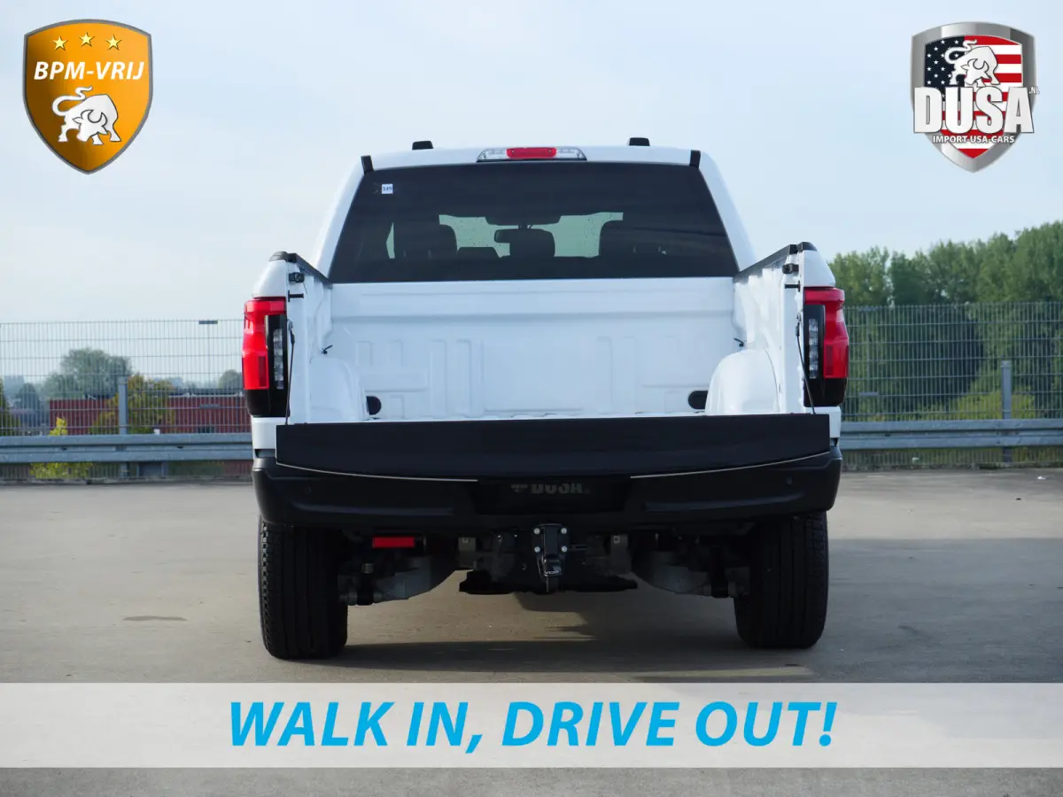 F-150 | Lighting | EV Truck 100% Elektrisch | AWD | Frunk | Ruimte | Kracht | Comfort | Ruimte | Getoonde accessoires zijn verkrijgbaar tegen meerprijs