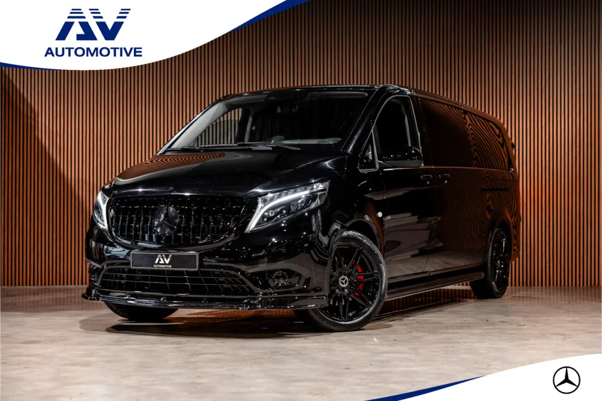 119 CDI Extra Lang DC | AMG | Marge | BTW Vrij | Camera | Navigatie | L+R Schuifdeur | CarPlay | Trekhaak | Lederen bekleding | Stoelverwarming | Nieuwe APK