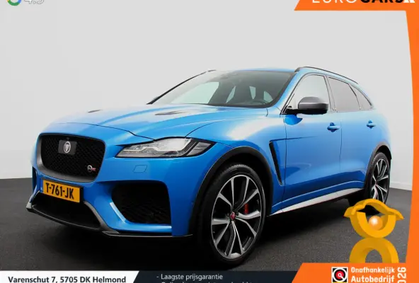 5.0 V8 AWD SVR 551 pk Panorama dak Meridian sound Premium Pack Light Pack ACC Leder ADS 360 Camera Cruise control Parkeersensoren Elektrische kofferklep