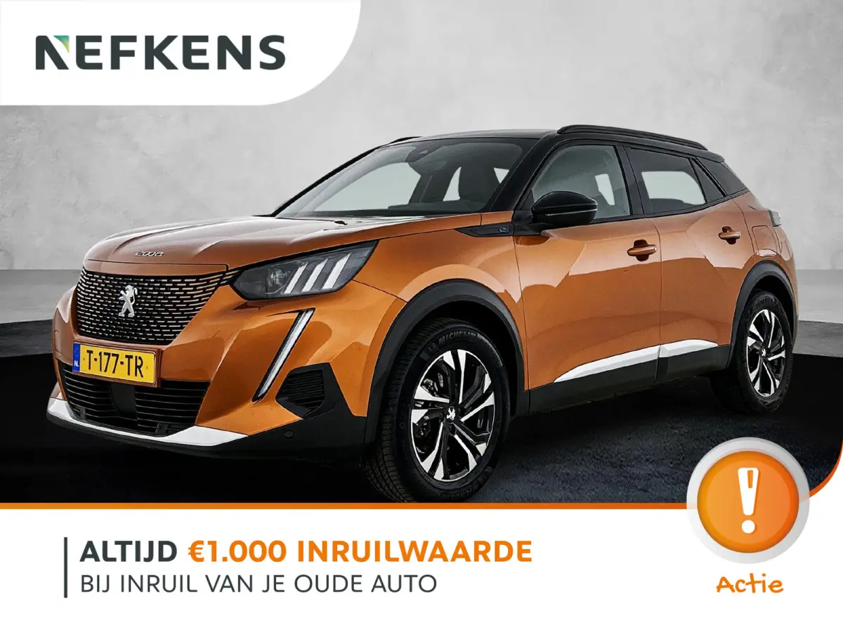 SUV EV GT 50 kWh 136pk | Accu 96% | Navigatie | Achteruitrijcamera | Full Led koplampen | 3D Cockpit | Climate Control | Cruise Control | Half Lederen sportstoelen | Parkeersensoren v+a | Ke
