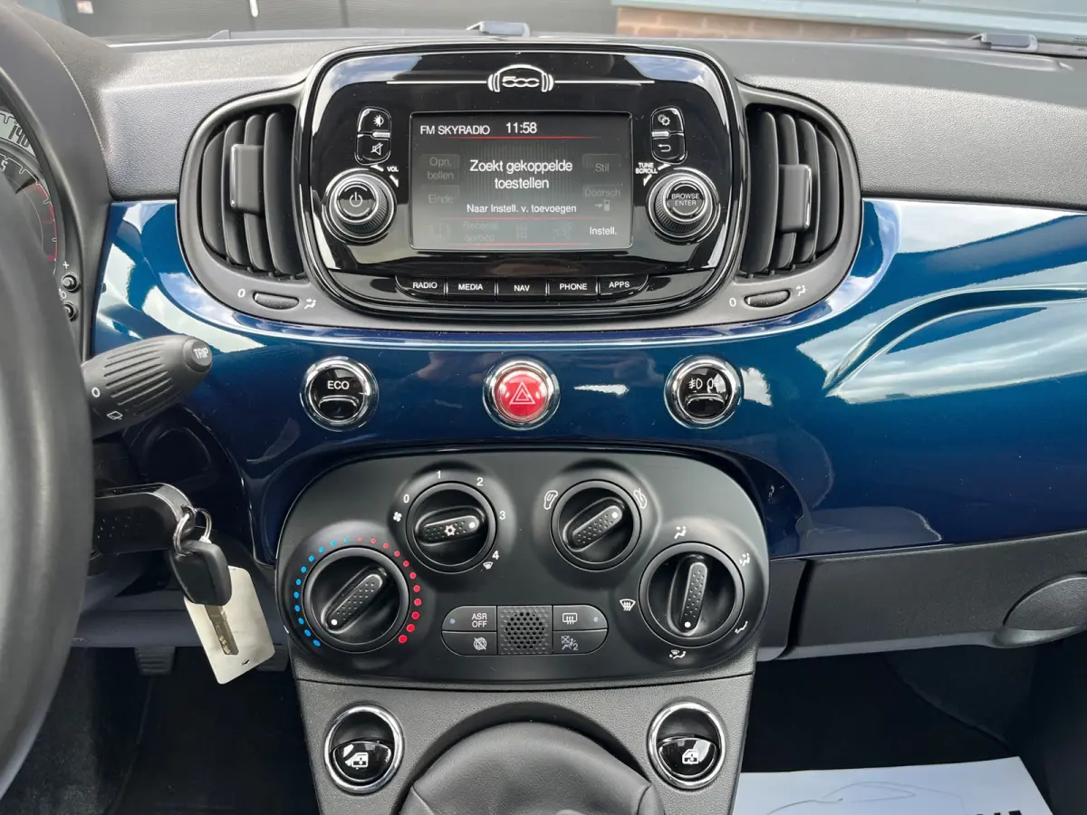 0.9 TwinAir Turbo Lounge NL.Auto/Panoramadak/Elc.Pakket/Cruise-control/1Ste Eigenaar/Dealer onderhouden