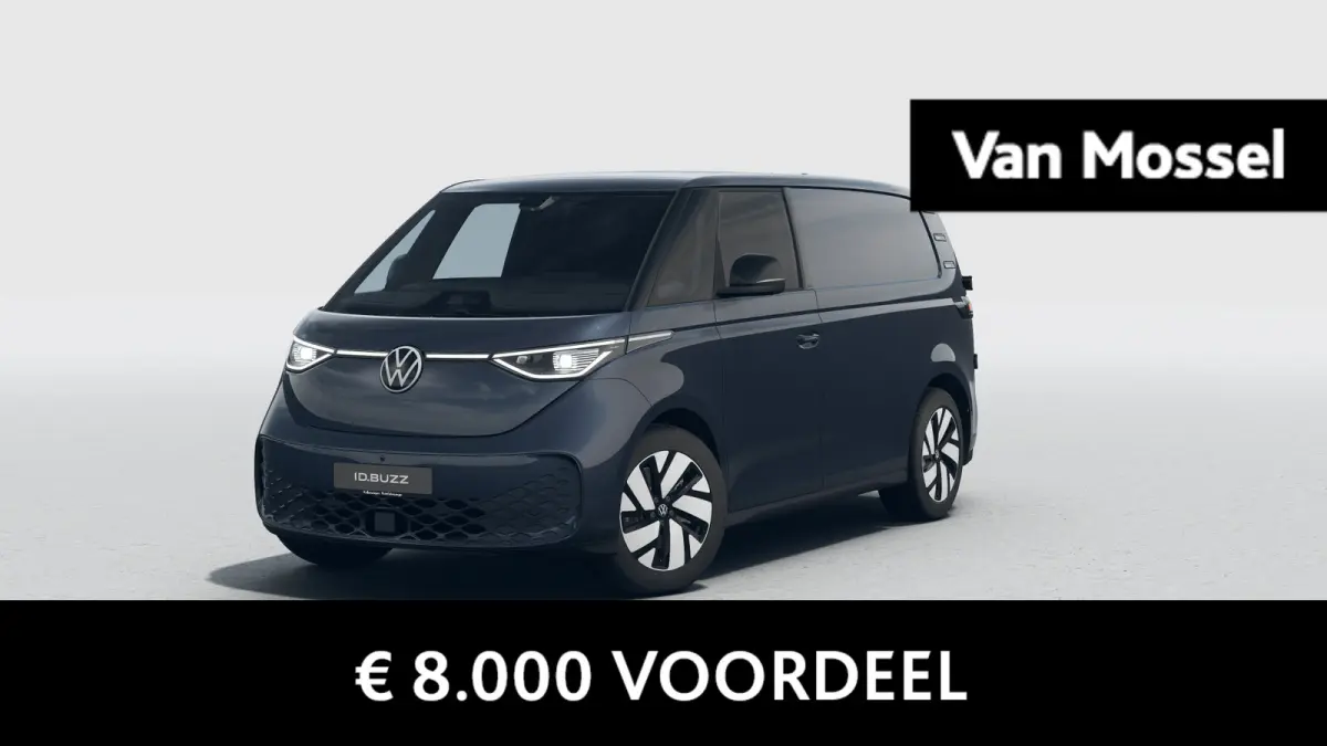 Bulli Limited Edition 79 kWh 286PK | Airco | Achteruitrijcamera | Stoelverwarming | Trekhaak | Apple/Android Carplay | LED lampen | DAB+ | Parkeersensoren Voor + Achter |