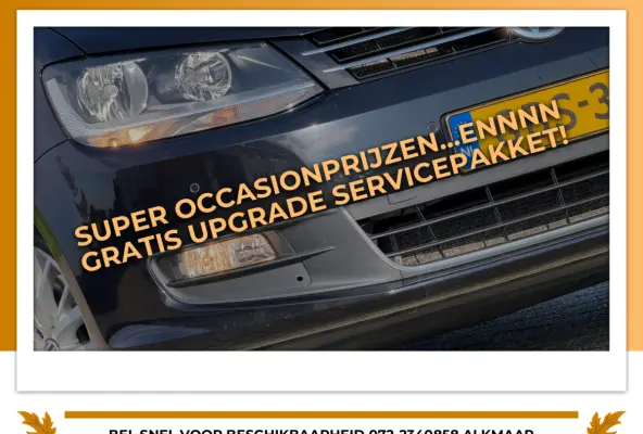 1.4 TSI Highline 7pers. Automaat - Deep Black Pearl - Clima/Camera/Cruise